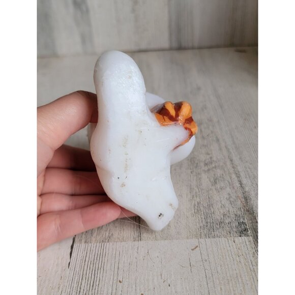 Vintage ghost candle Halloween wax home decor figure unique pumpkin - Picture 7 of 7